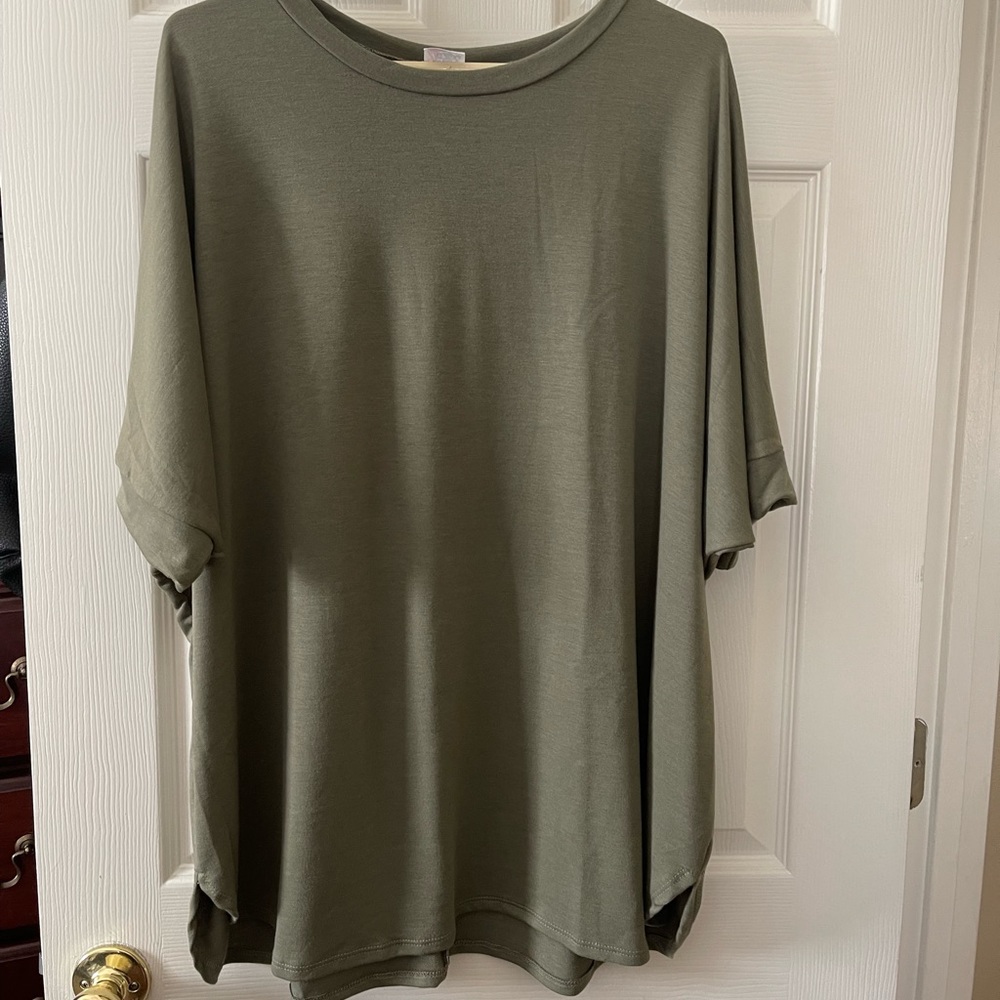 Zig Zag Stripe Top, Size 3X, NWOT